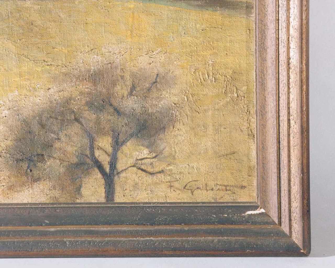 cornice - bottega napoletana (prima metà sec. XX)