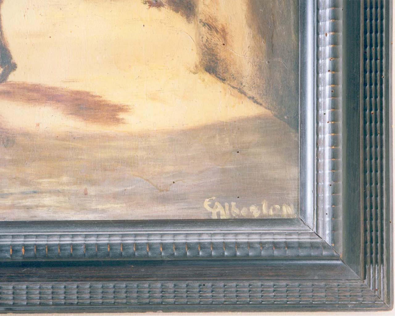 cornice - bottega napoletana (primo quarto sec. XX)