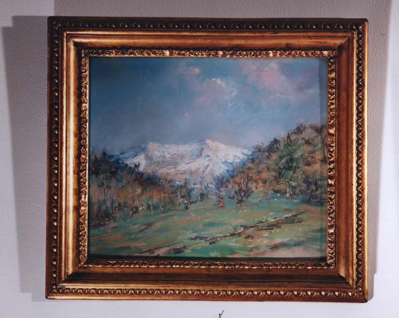paesaggio montano (dipinto) di Cannata Antonio (secondo quarto sec. XX)