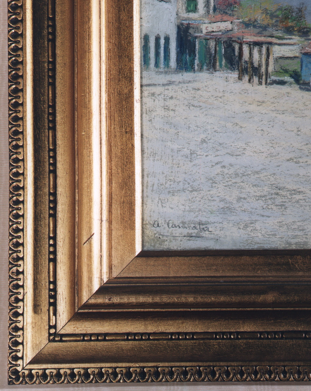 cornice - bottega napoletana (secondo quarto sec. XX)