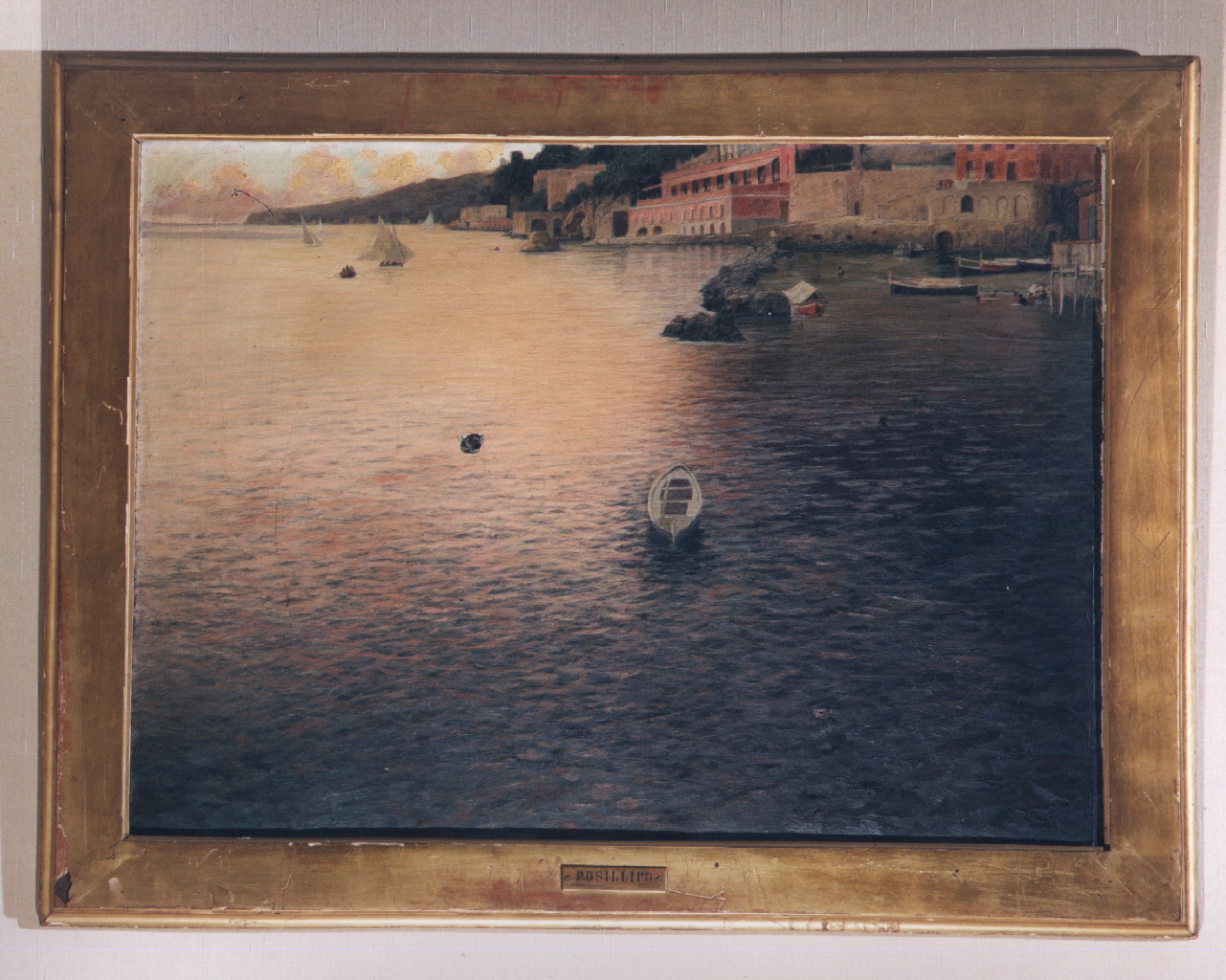 veduta (dipinto) di De Crescenzo Giuseppe (primo quarto sec. XX)