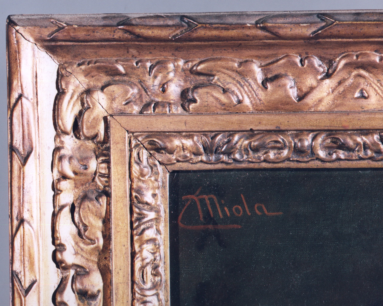 cornice - bottega napoletana (ultimo quarto sec. XIX)