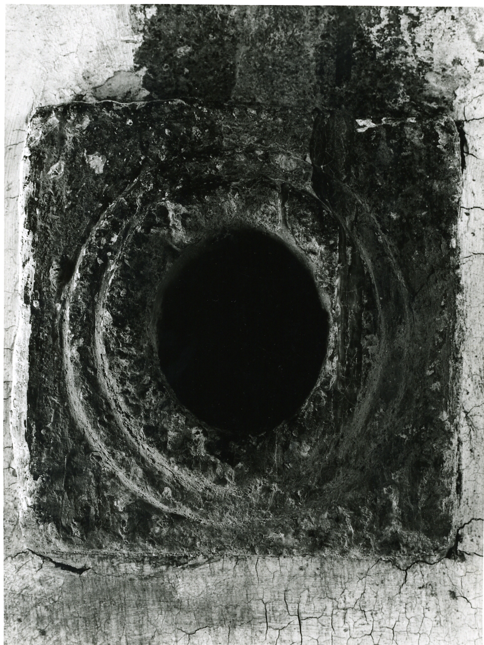 mascherone (spegnitoio, serie) - bottega napoletana (fine sec. XVIII)