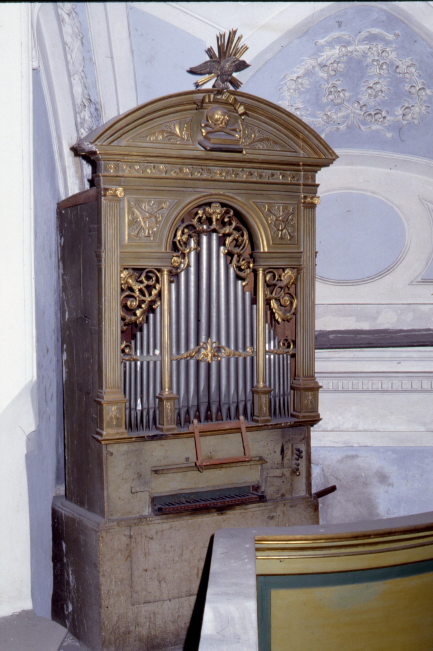 cassa d'organo - bottega napoletana (fine sec. XVIII)