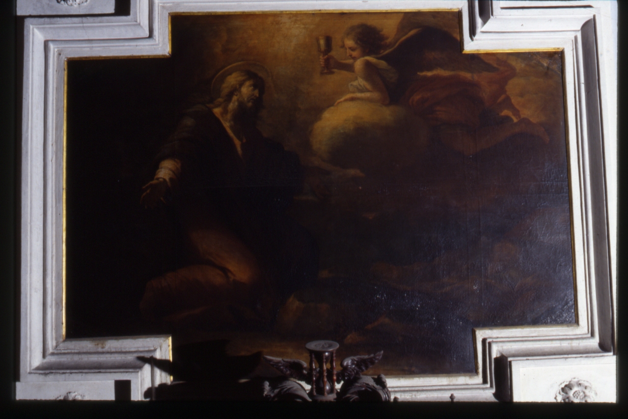 orazione di Cristo nell'orto di Getsemani (dipinto) di Simonelli Giuseppe (fine sec. XVII)