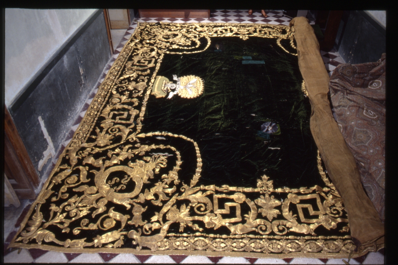 coltre funebre - manifattura napoletana (inizio sec. XIX)