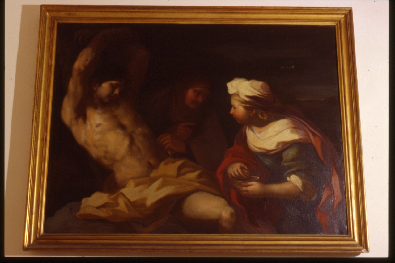 San Sebastiano (dipinto) di Giordano Luca (scuola) (prima metà sec. XVII)