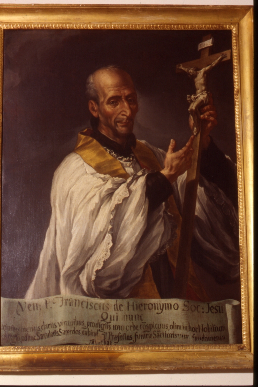 San Francesco di Girolamo (dipinto) di De Mura Francesco, Mazzanti Ludovico (seconda metà sec. XVIII)