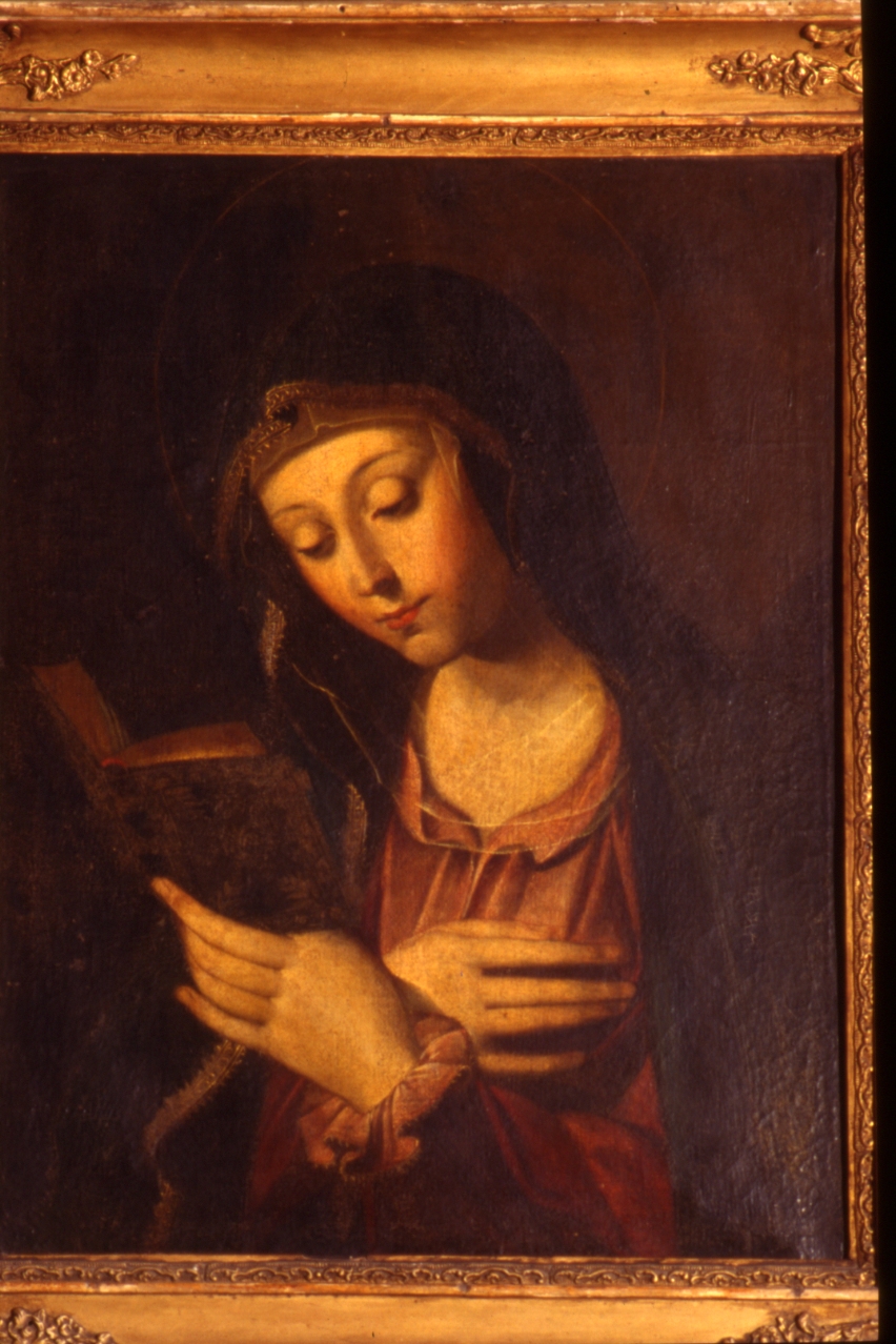 Madonna annunciata (dipinto) di Azzolino Giovanni Bernardino (prima metà sec. XVII)