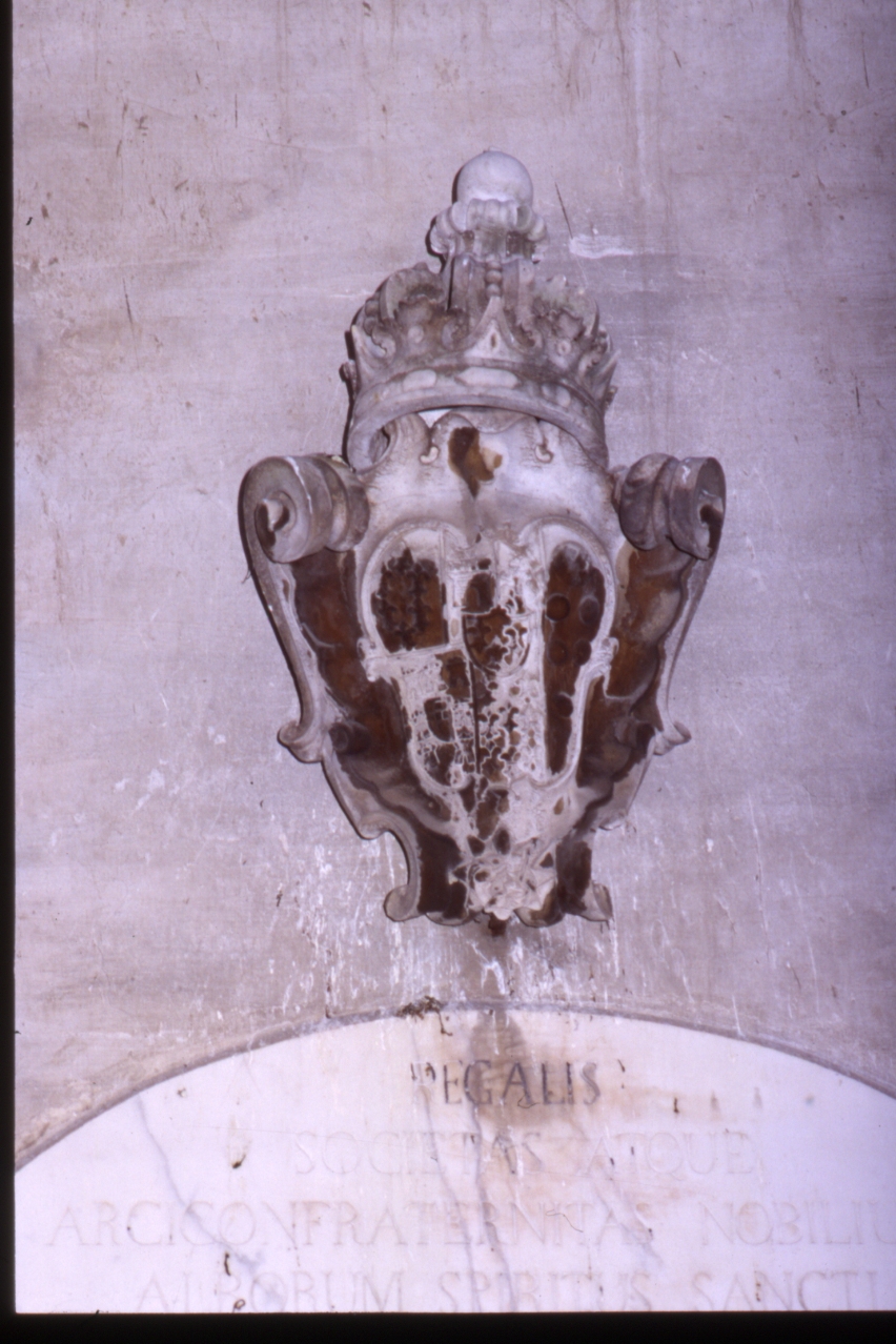 stemma (rilievo) - bottega napoletana (sec. XVIII)