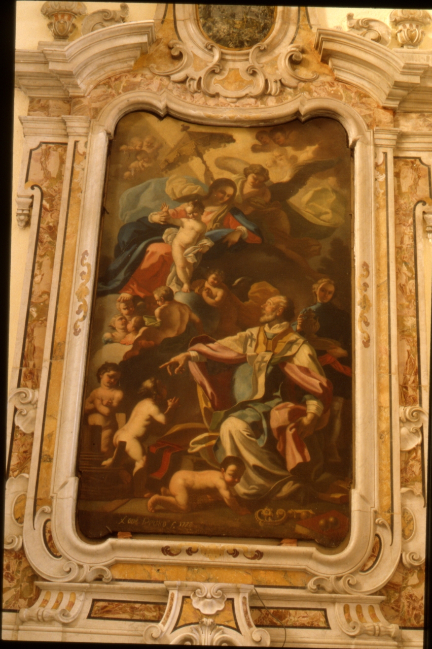 San Nicola di Bari (dipinto) di Persico Saverio (sec. XVIII)