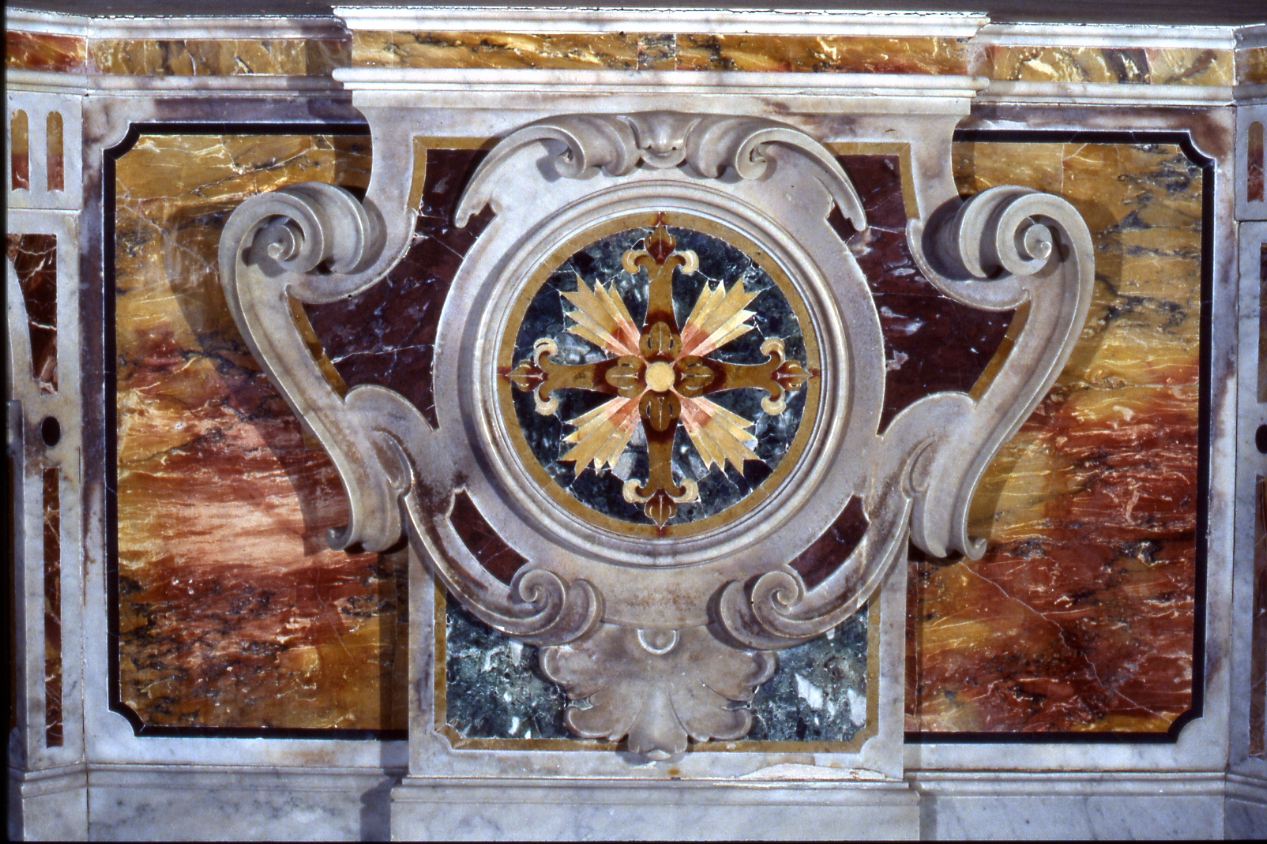 PALIOTTO A RILIEVO, ELEMENTO D'INSIEME - manifattura napoletana (FINE SEC. XVII)