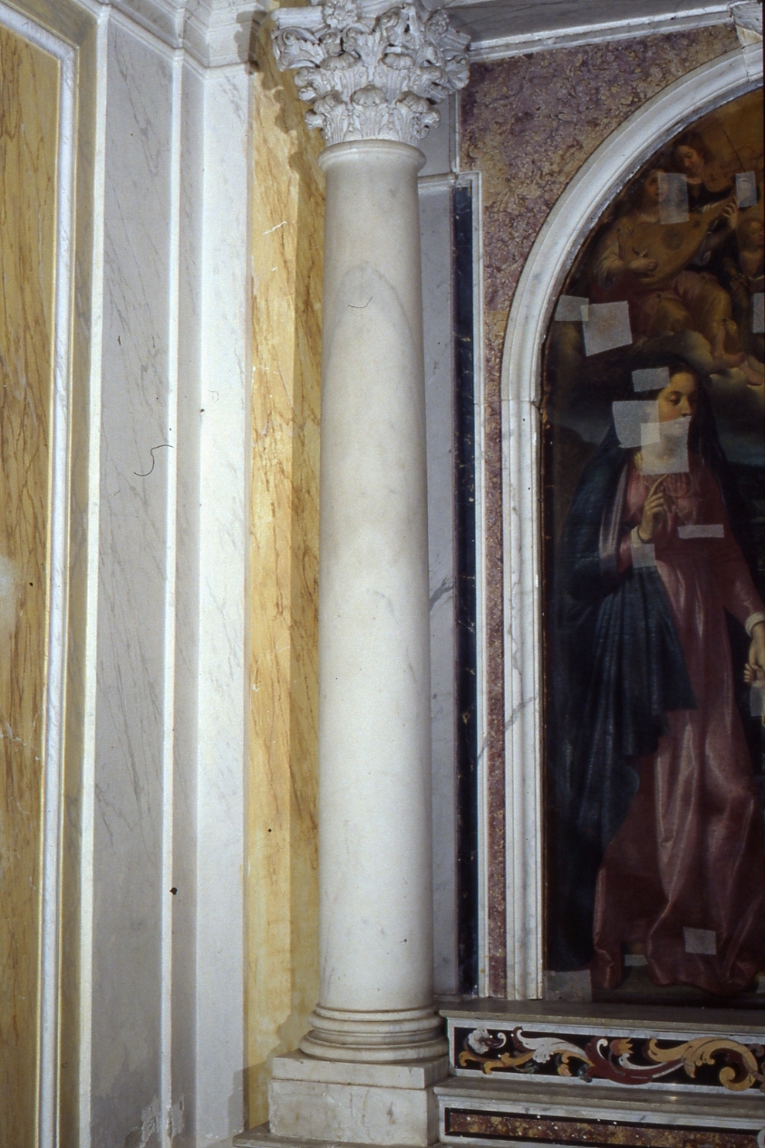 colonna - corinzia, ELEMENTO D'INSIEME - BOTTEGA NAPOLETANA (Metà SEC. XVII)