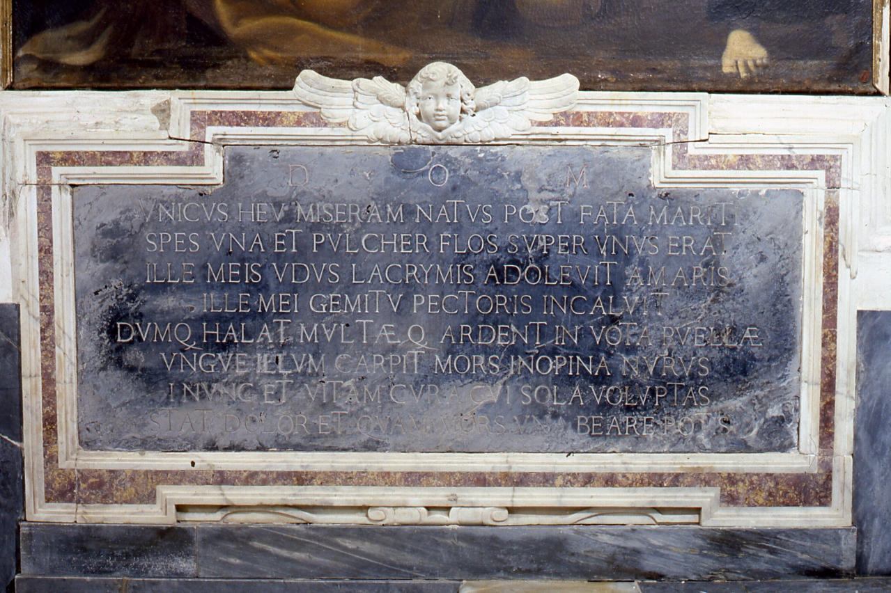 CORNICE CON RILIEVI - AMBITO NAPOLETANO (INIZIO SEC. XVII)