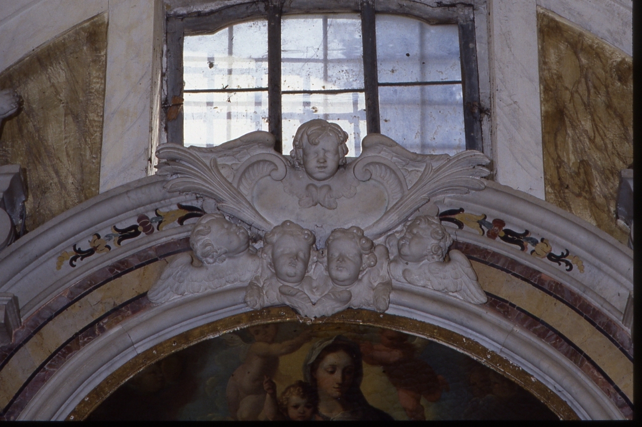 DECORAZIONE PLASTICA - AMBITO NAPOLETANO (Seconda metà SEC. XVII)