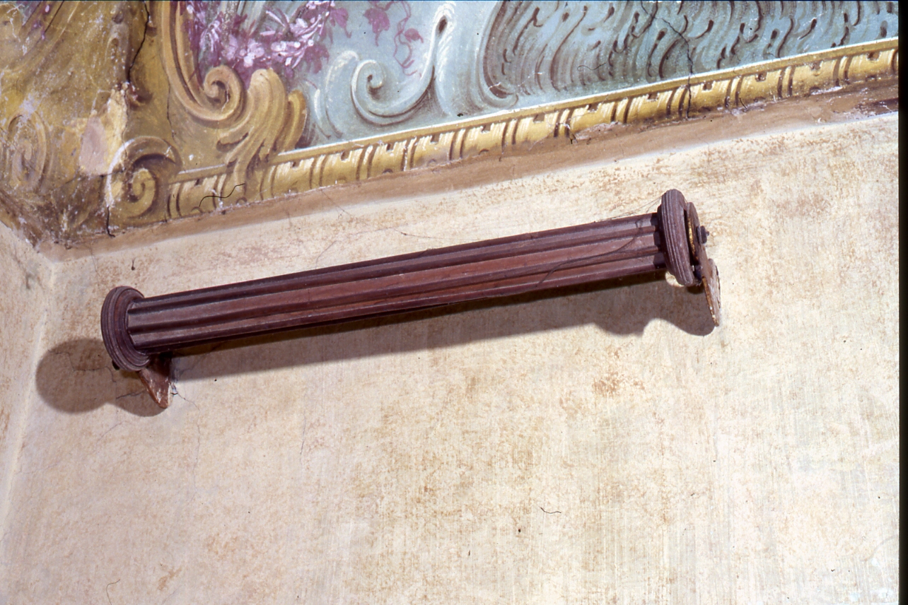 PORTASCIUGAMANO, OPERA ISOLATA - AMBITO NAPOLETANO (Metà SEC. XIX)