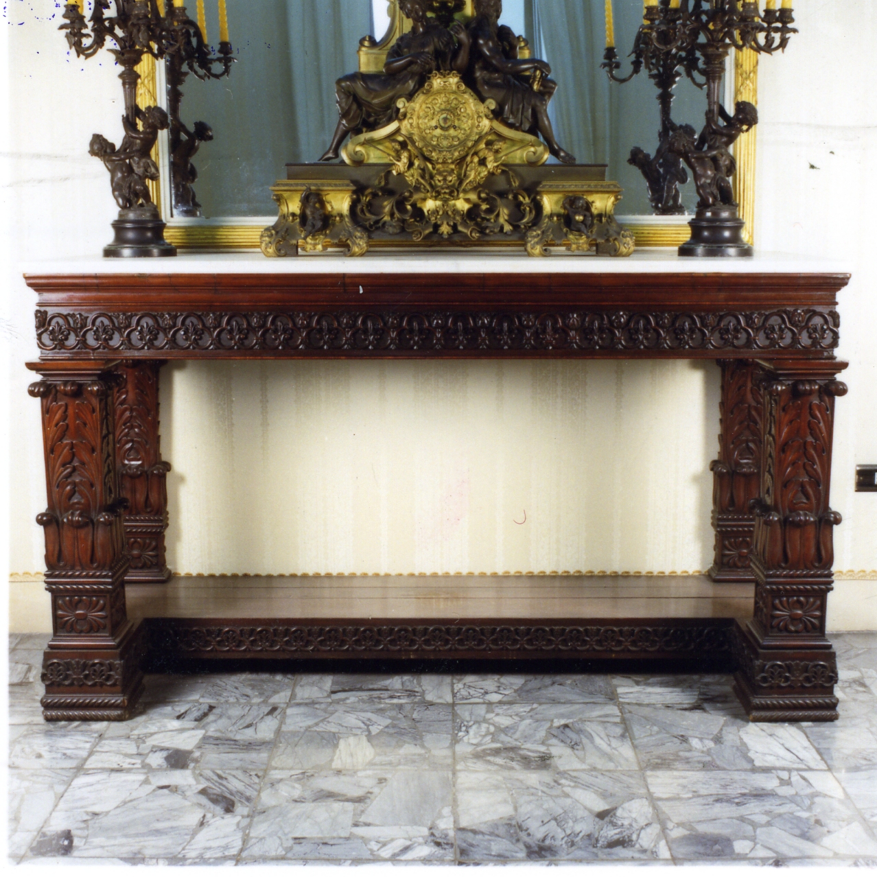 console, serie - bottega napoletana (seconda metà sec. XIX)