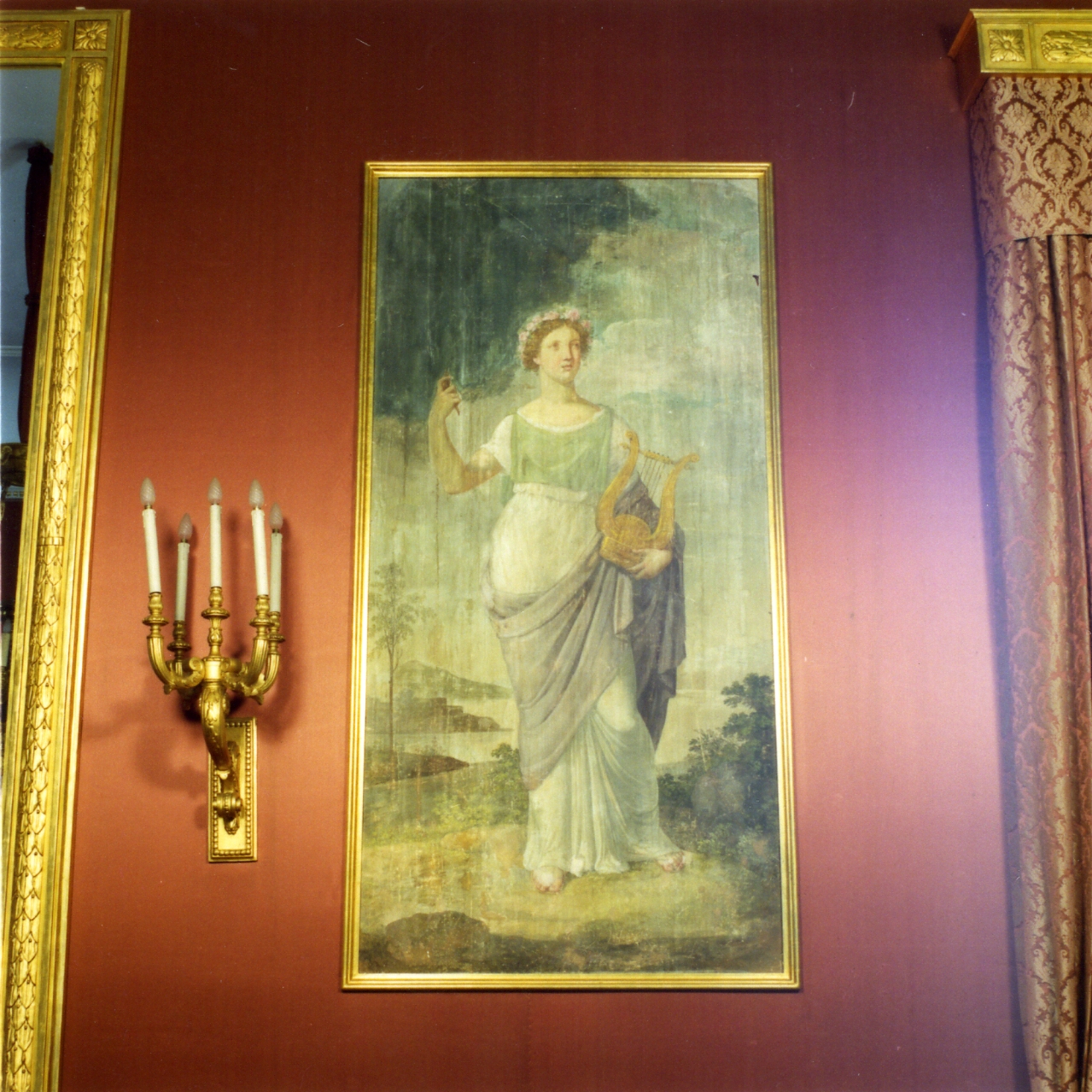 Erato (dipinto, elemento d'insieme) di Cammarano Giuseppe (sec. XIX)
