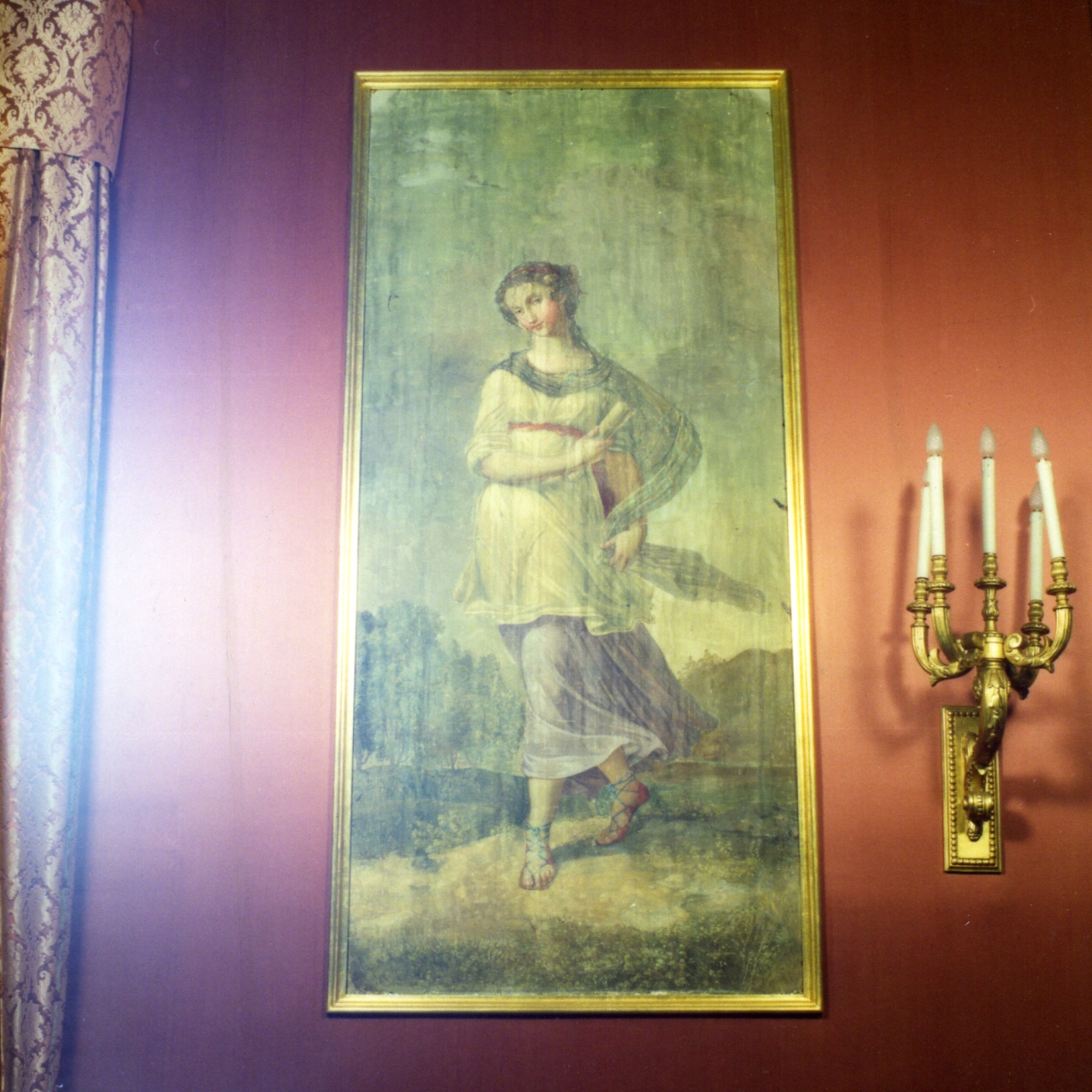 Clio (dipinto, elemento d'insieme) di Cammarano Giuseppe (sec. XIX)