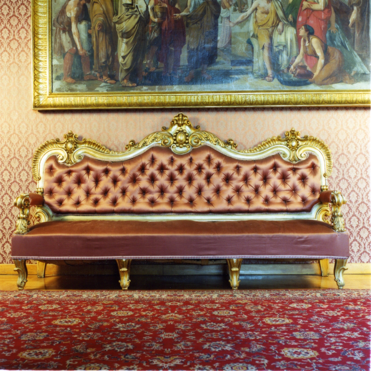 divano, serie - bottega napoletana (metà sec. XIX)