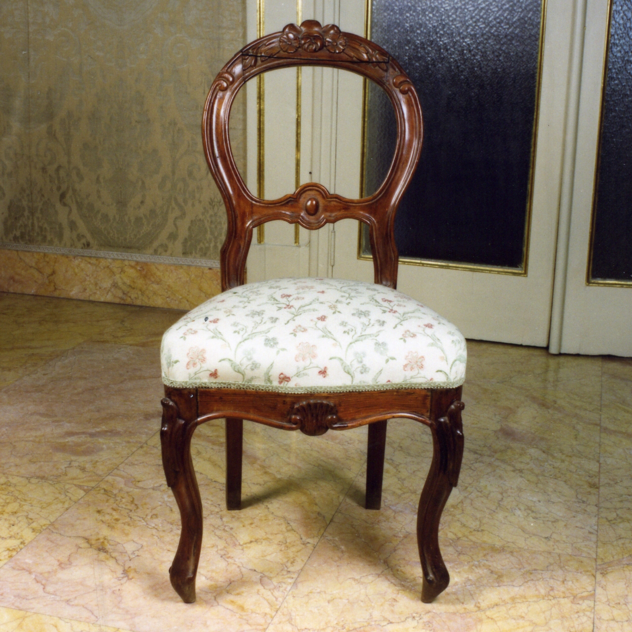 sedia, serie - bottega napoletana (metà sec. XIX)