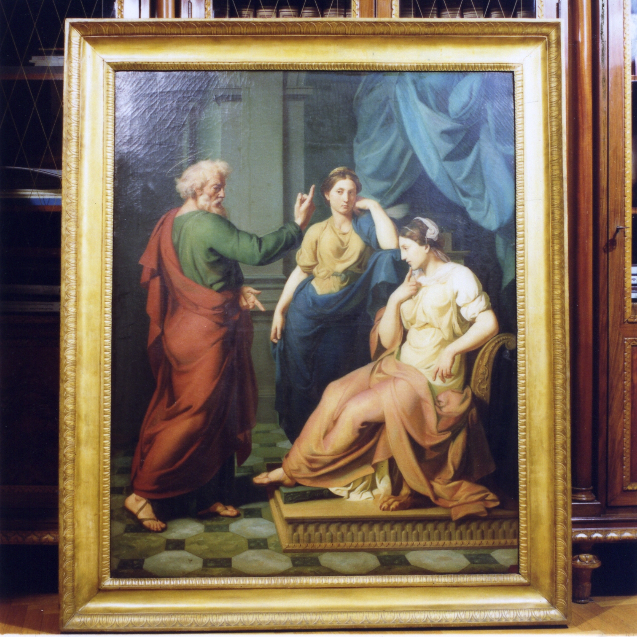 cornice - bottega napoletana (metà sec. XIX)