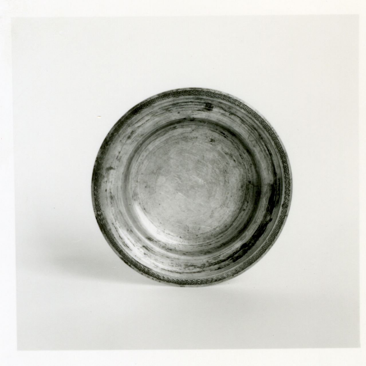 piattino da comunione - bottega napoletana (fine sec. XIX)