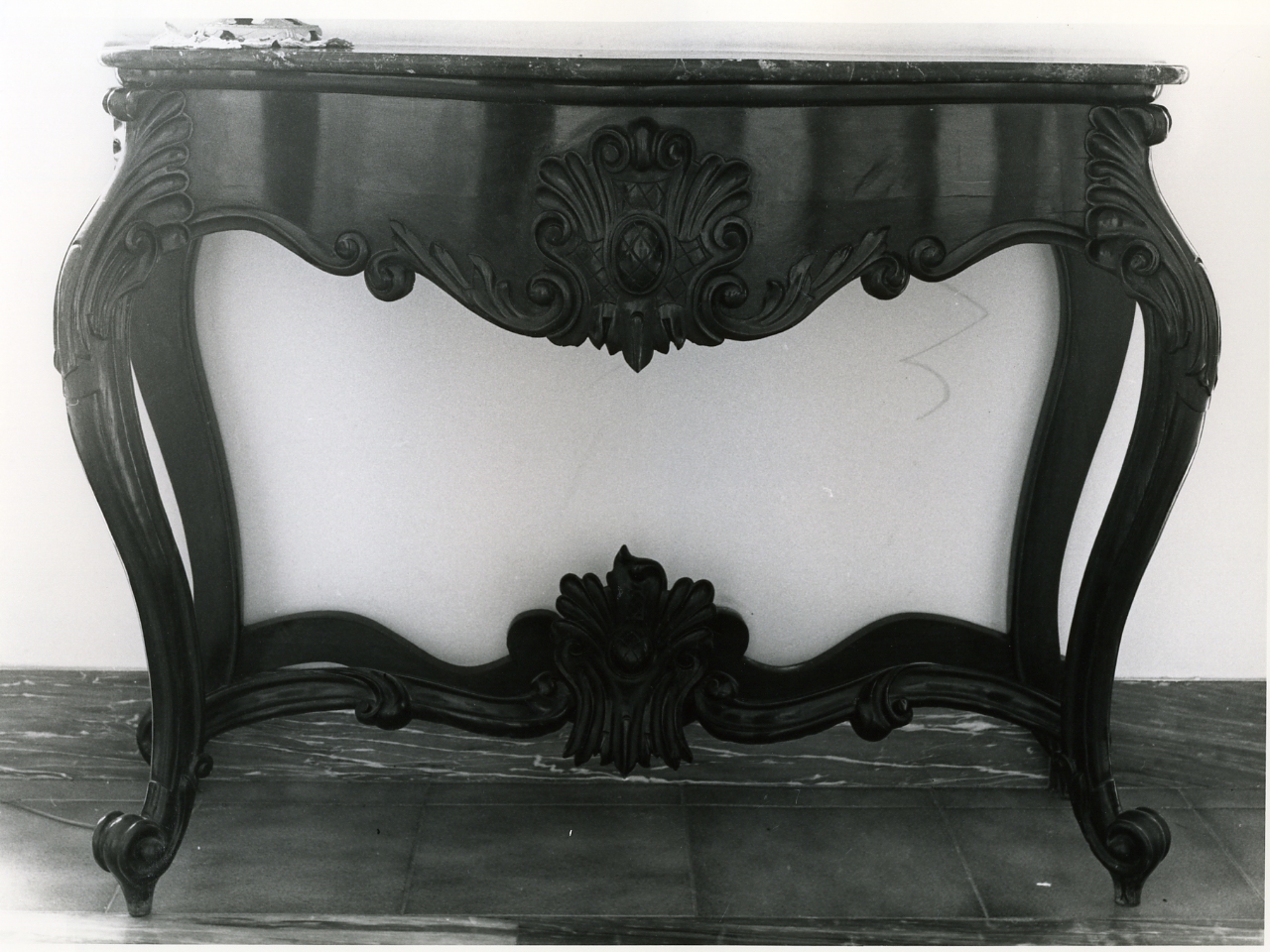 CONSOLE, SERIE - manifattura napoletana (FINE sec. XIX)
