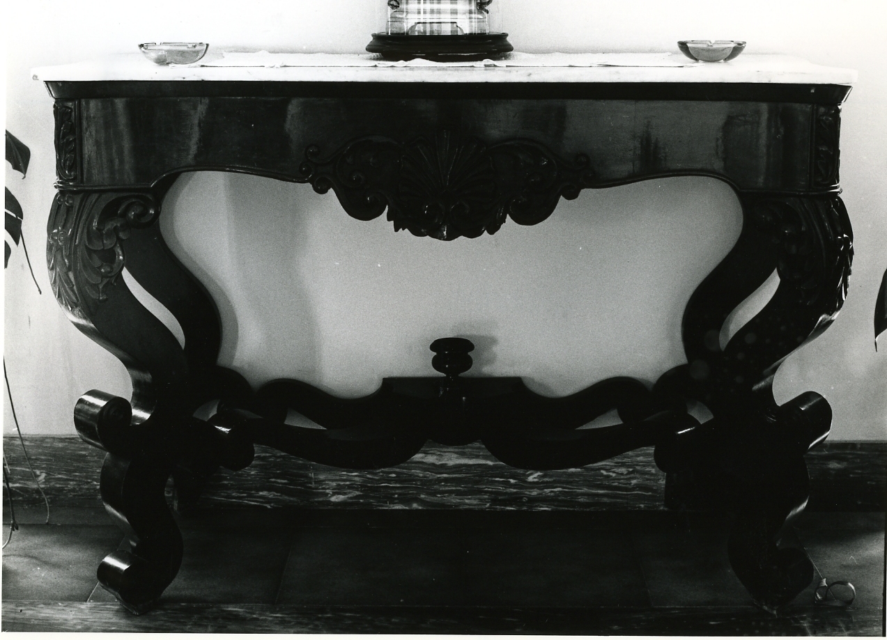 CONSOLE - manifattura napoletana (FINE sec. XIX)