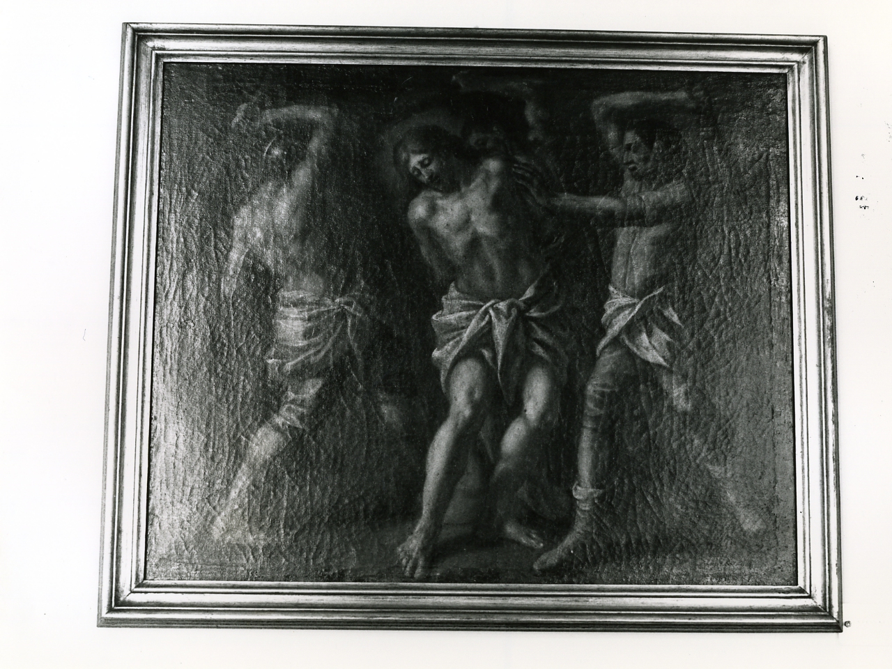 FLAGELLAZIONE (DIPINTO) - AMBITO NAPOLETANO (Metà sec. XVII)