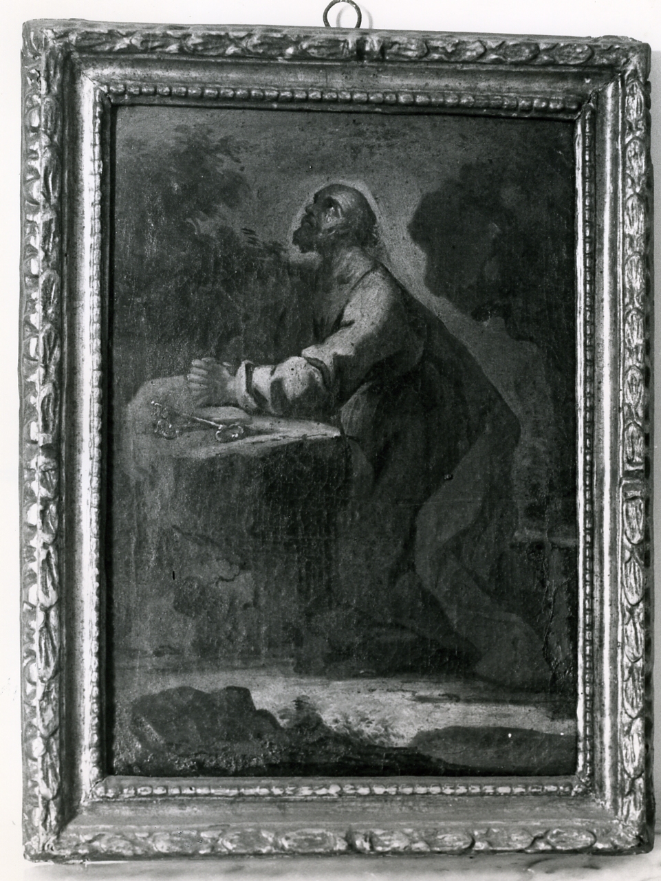 SAN PIETRO (DIPINTO) - AMBITO NAPOLETANO (Metà sec. XVII)