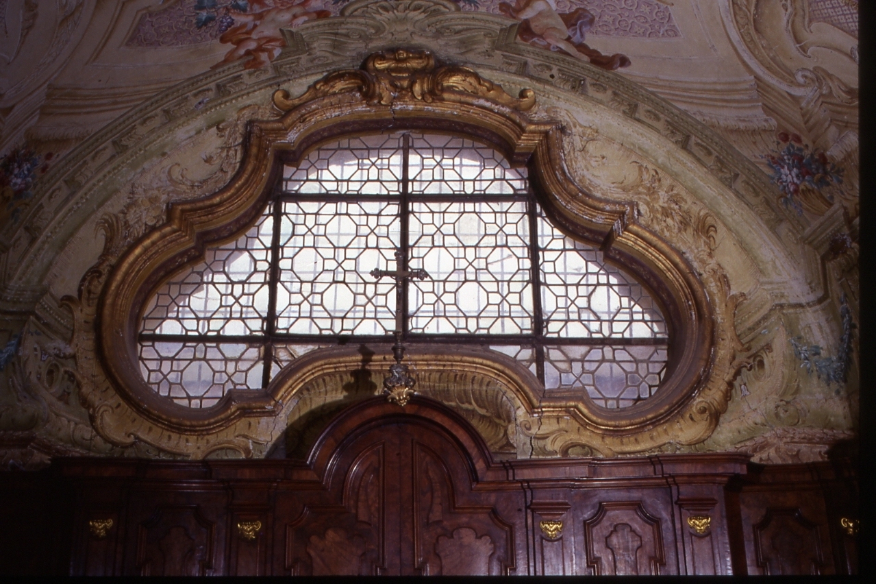 DECORAZIONE PLASTICO-PITTORICA, COMPLESSO DECORATIVO - manifattura napoletana (Metà SEC. XVIII)