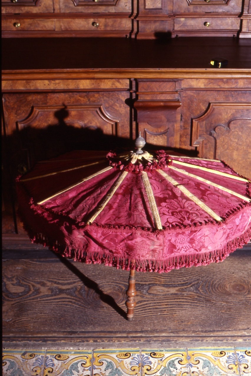 OMBRELLO PROCESSIONALE, OPERA ISOLATA - manifattura napoletana (INIZIO SEC. XIX)