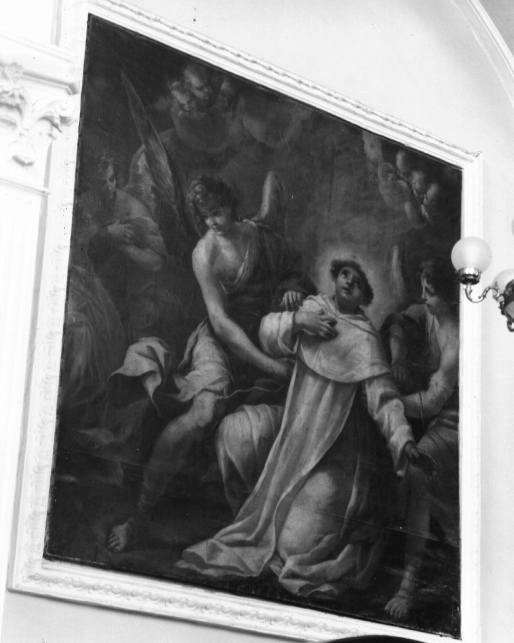 estasi di San Tommaso d'Aquino (dipinto) - ambito napoletano (primo quarto sec. XVIII)