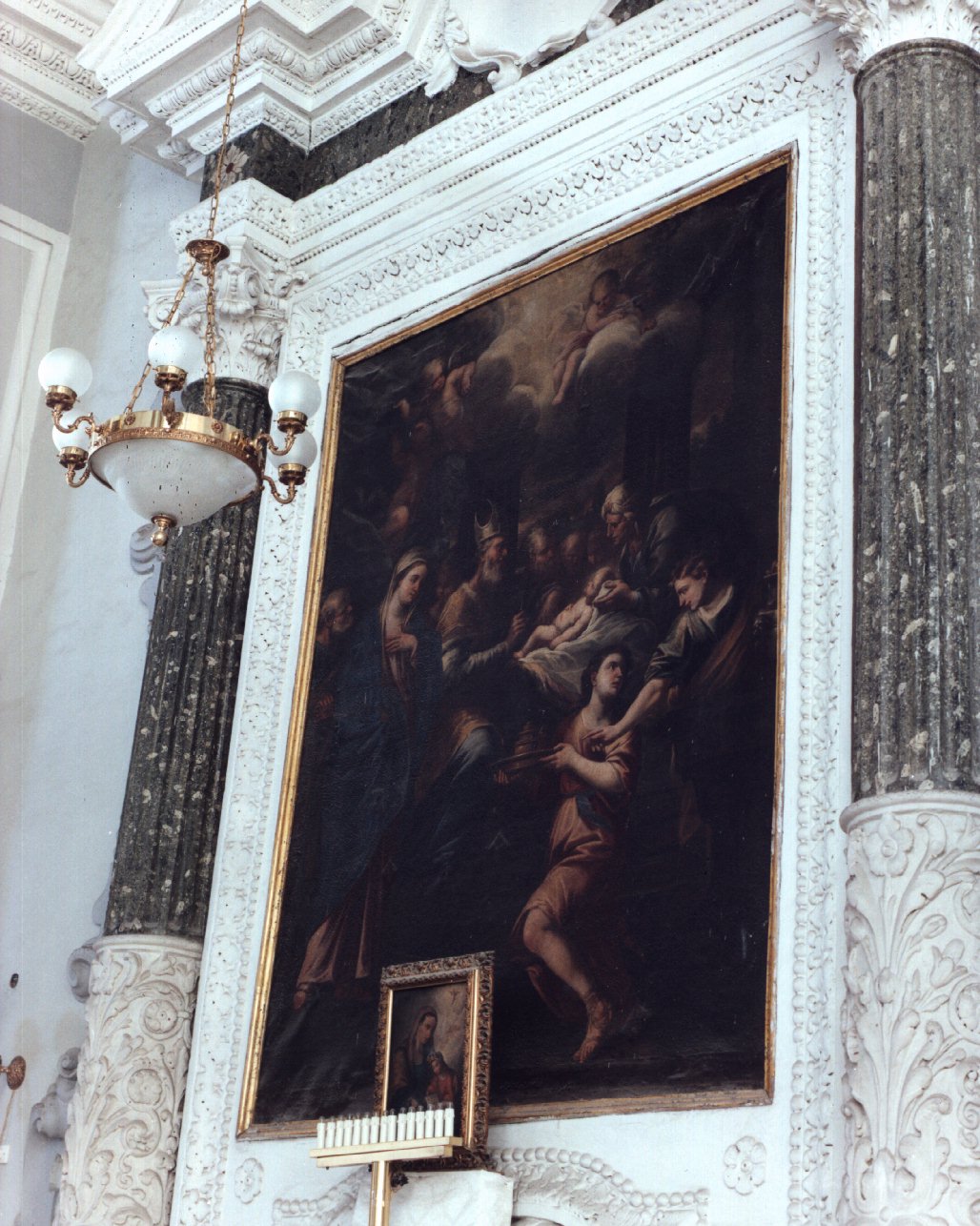 circoncisione di Gesù Bambino (dipinto) - ambito napoletano (seconda metà sec. XVII)