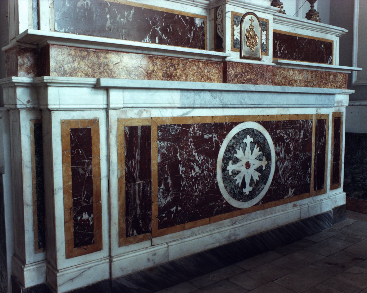 altare - bottega napoletana (prima metà, prima metà sec. XVIII, sec. XIX)