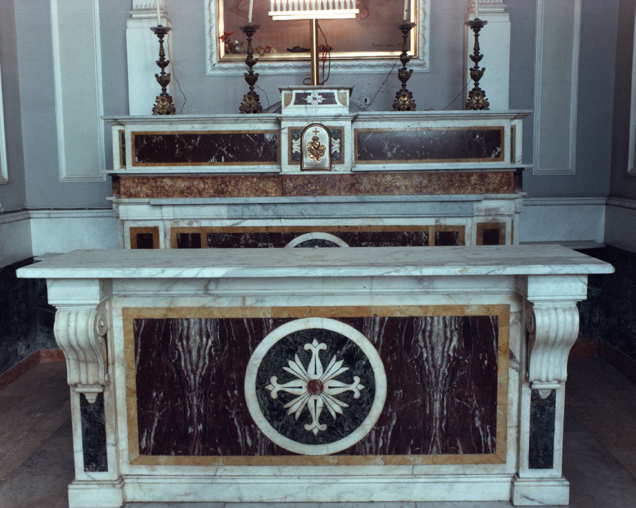 altare - bottega napoletana (prima metà sec. XIX)