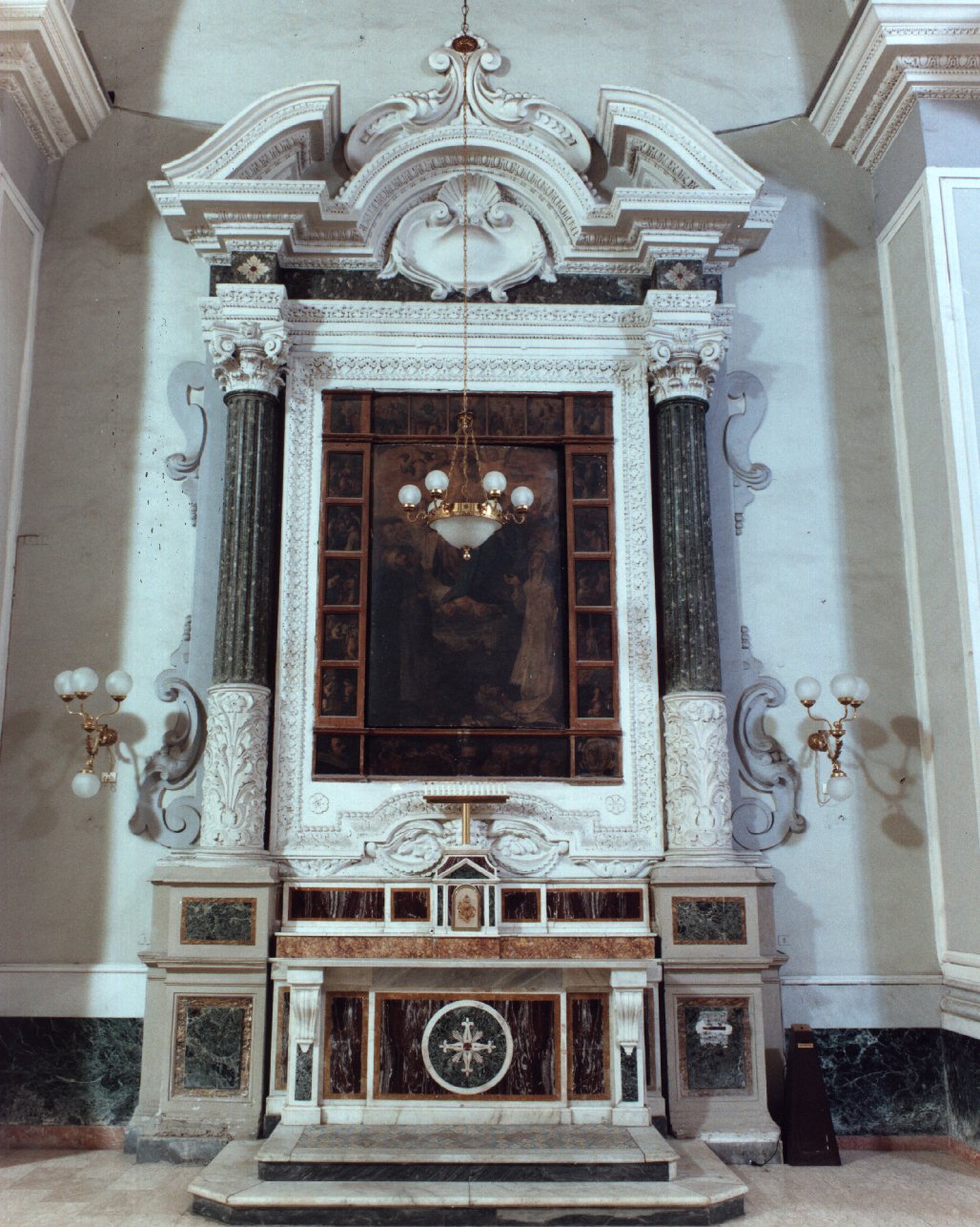 mostra d'altare - bottega napoletana (sec. XVIII)