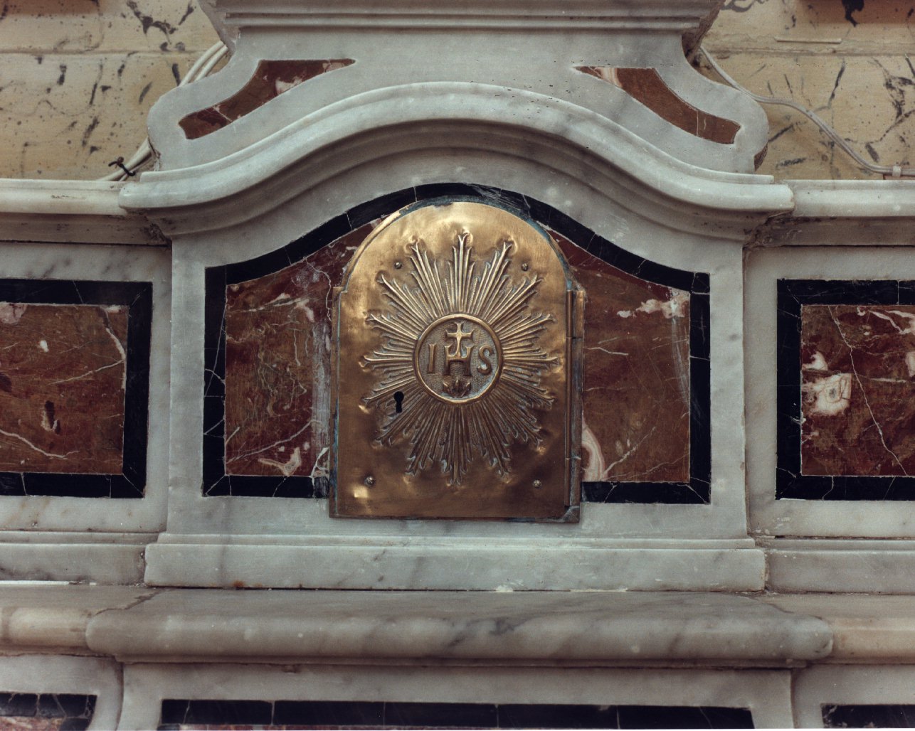 tabernacolo, elemento d'insieme di Troccola Domenico Antonio (sec. XVIII)
