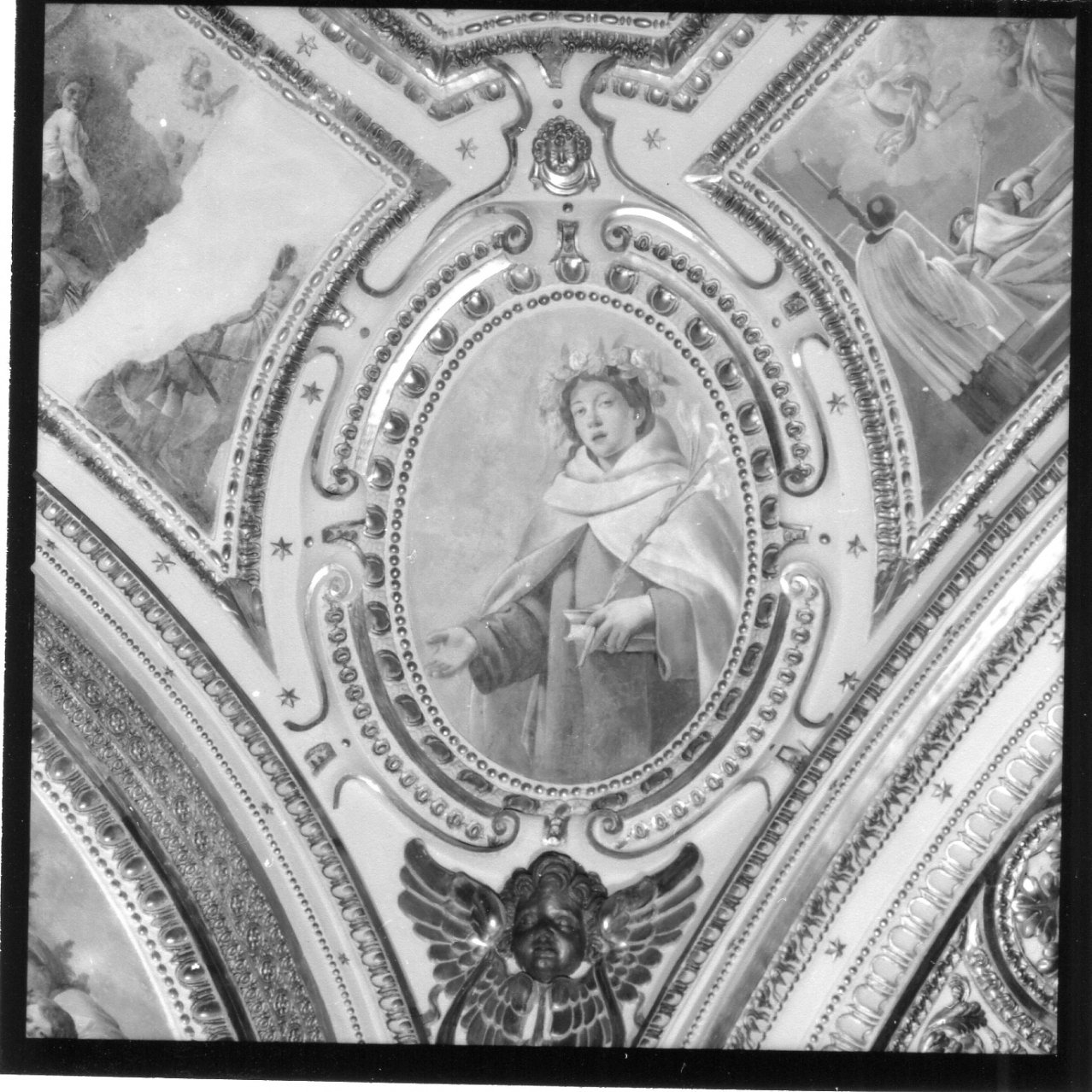 santa carmelitana (dipinto) di Caracciolo Giovanni Battista detto Battistello (sec. XVII)