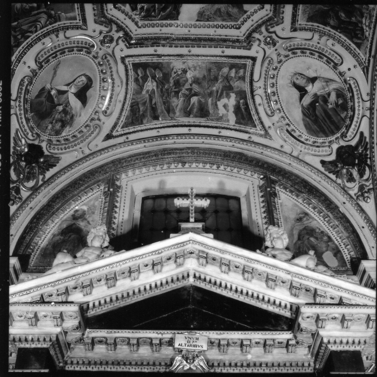 vetrata - bottega napoletana (metà sec. XX)