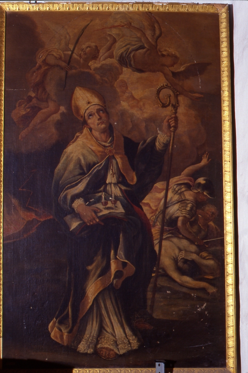 San Gennaro (dipinto) di Solimena Francesco detto Abate Ciccio (maniera) (fine sec. XVIII)