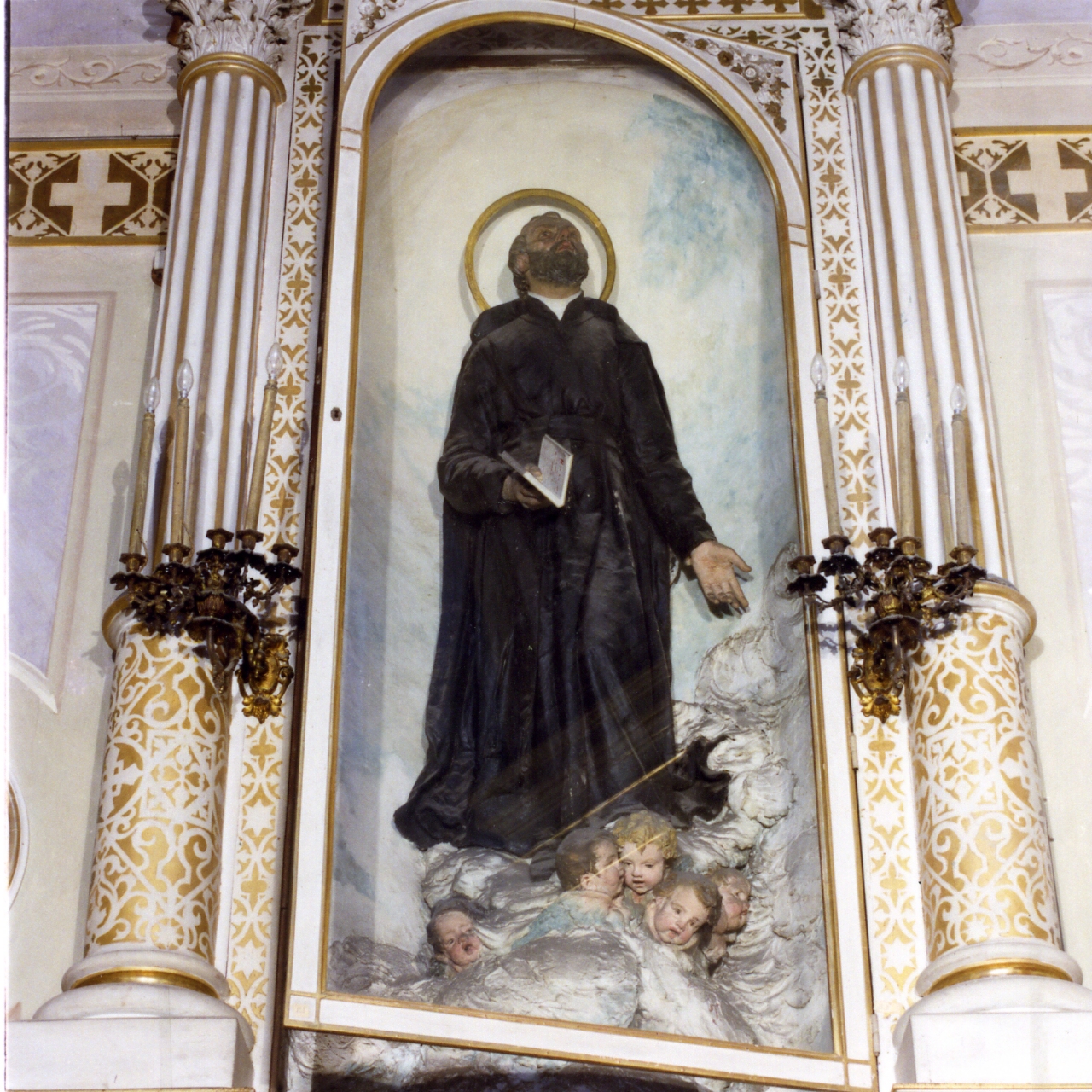 San Gaetano da Thiene (statua) di Caponello D (sec. XIX)