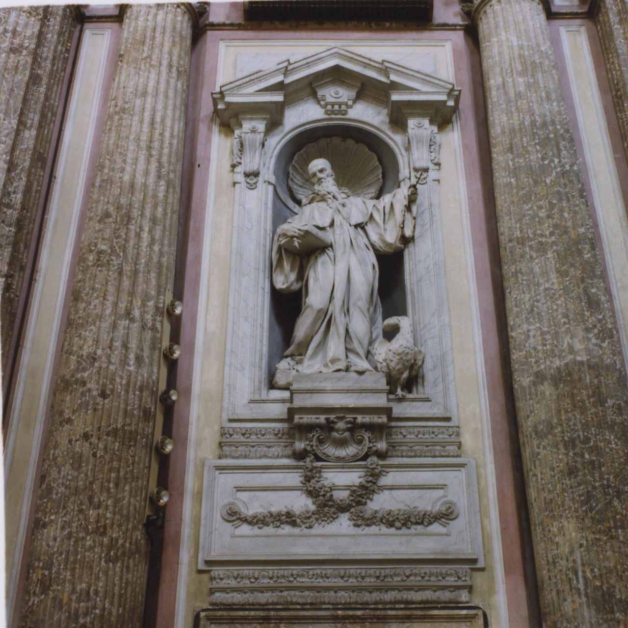 San Benedetto (statua) di Vaccaro Domenico Antonio (scuola) (sec. XVIII)