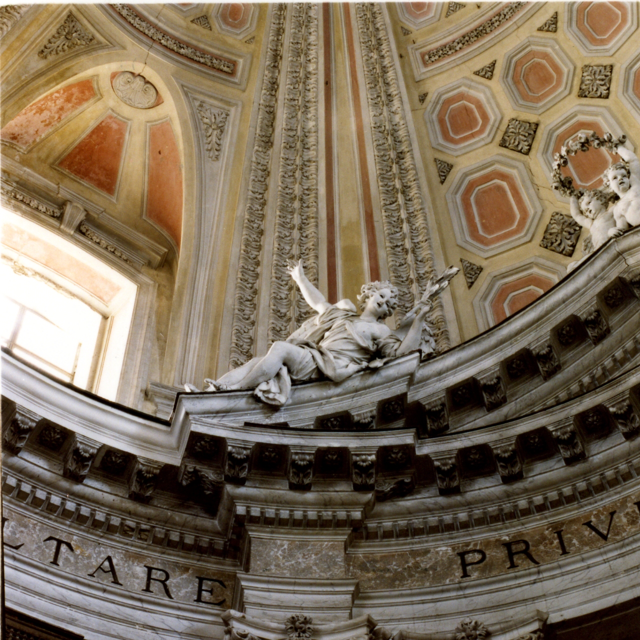 angelo (scultura, elemento d'insieme) di Vaccaro Domenico Antonio (scuola) (ultimo quarto sec. XVIII)
