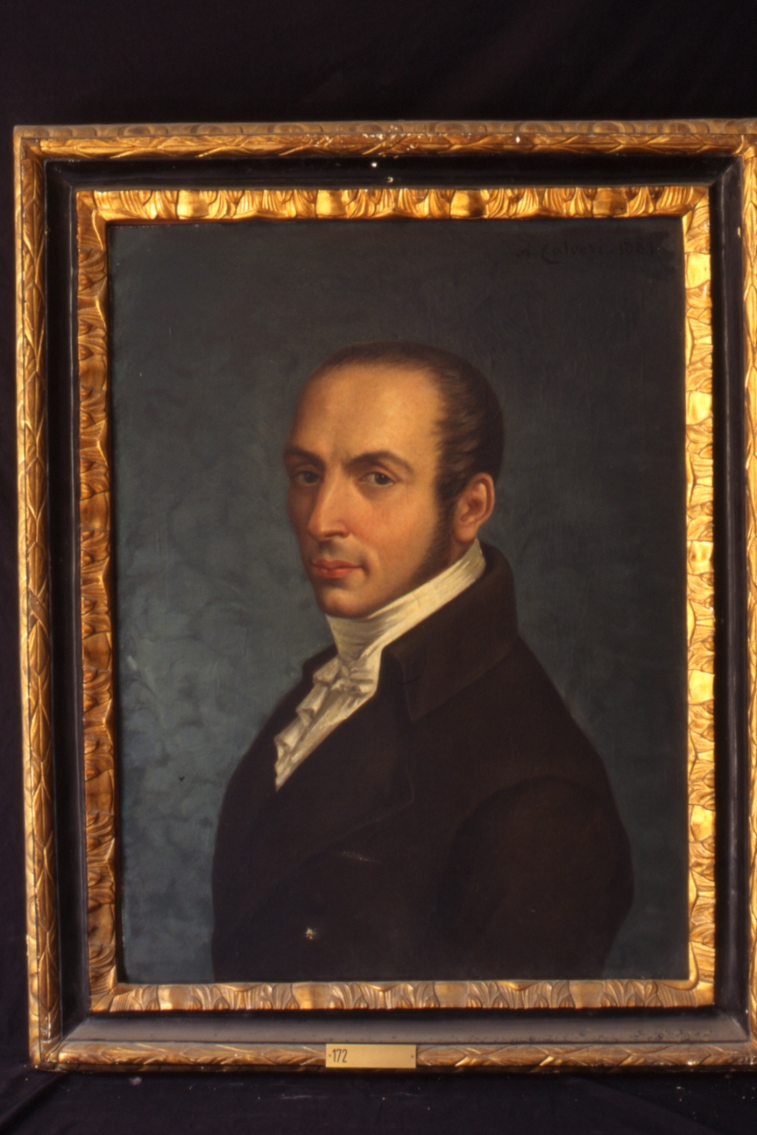 ritratto di Henri Montan Berton (dipinto) di Calveri Achille (sec. XIX)
