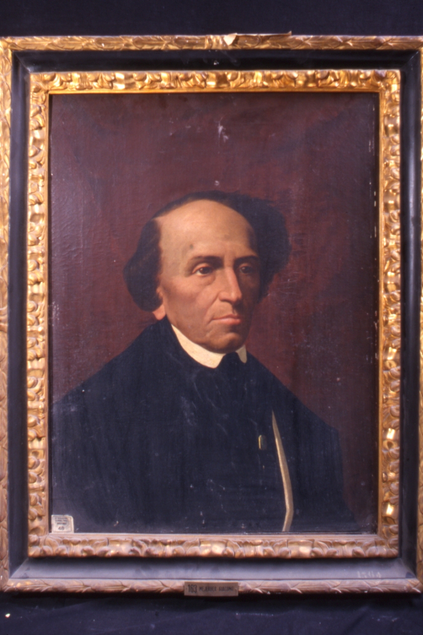 ritratto di Giacomo Meyerbeer (dipinto) di Punzo Ciro (sec. XIX)