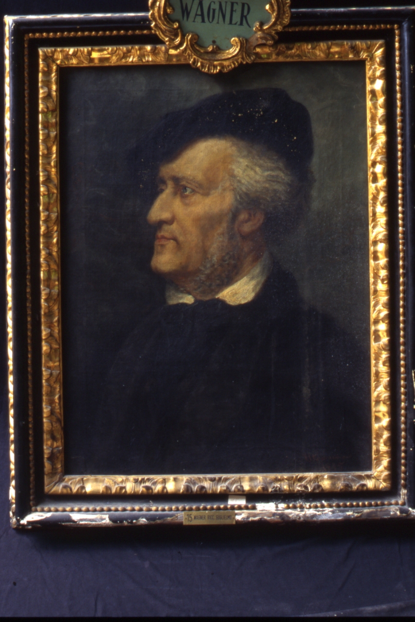 ritratto di Richard Wagner (dipinto) di Altamura Francesco Saverio Raffaele (sec. XIX)