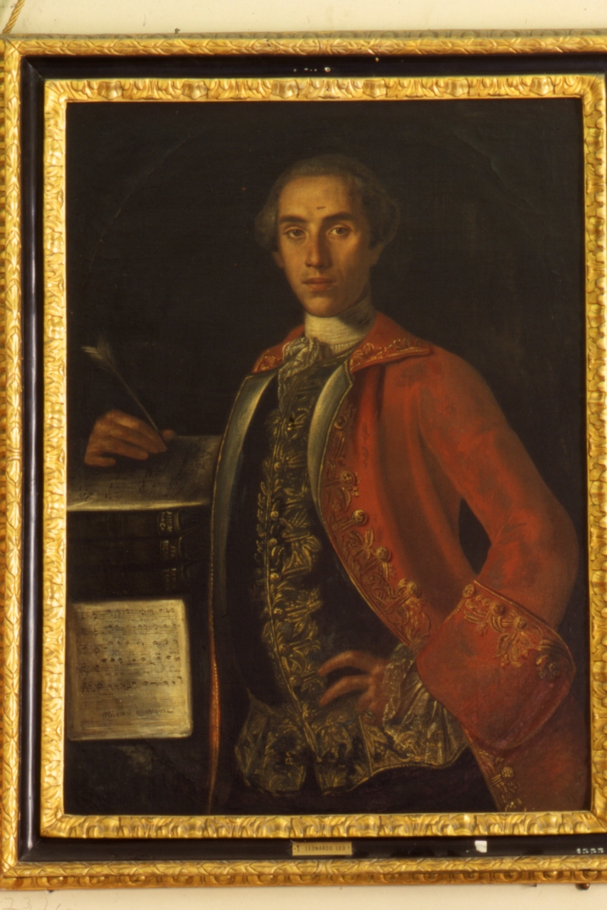 ritratto di Leonardo Leo (dipinto) di Batoni Pompeo Girolamo (ultimo quarto sec. XVIII)