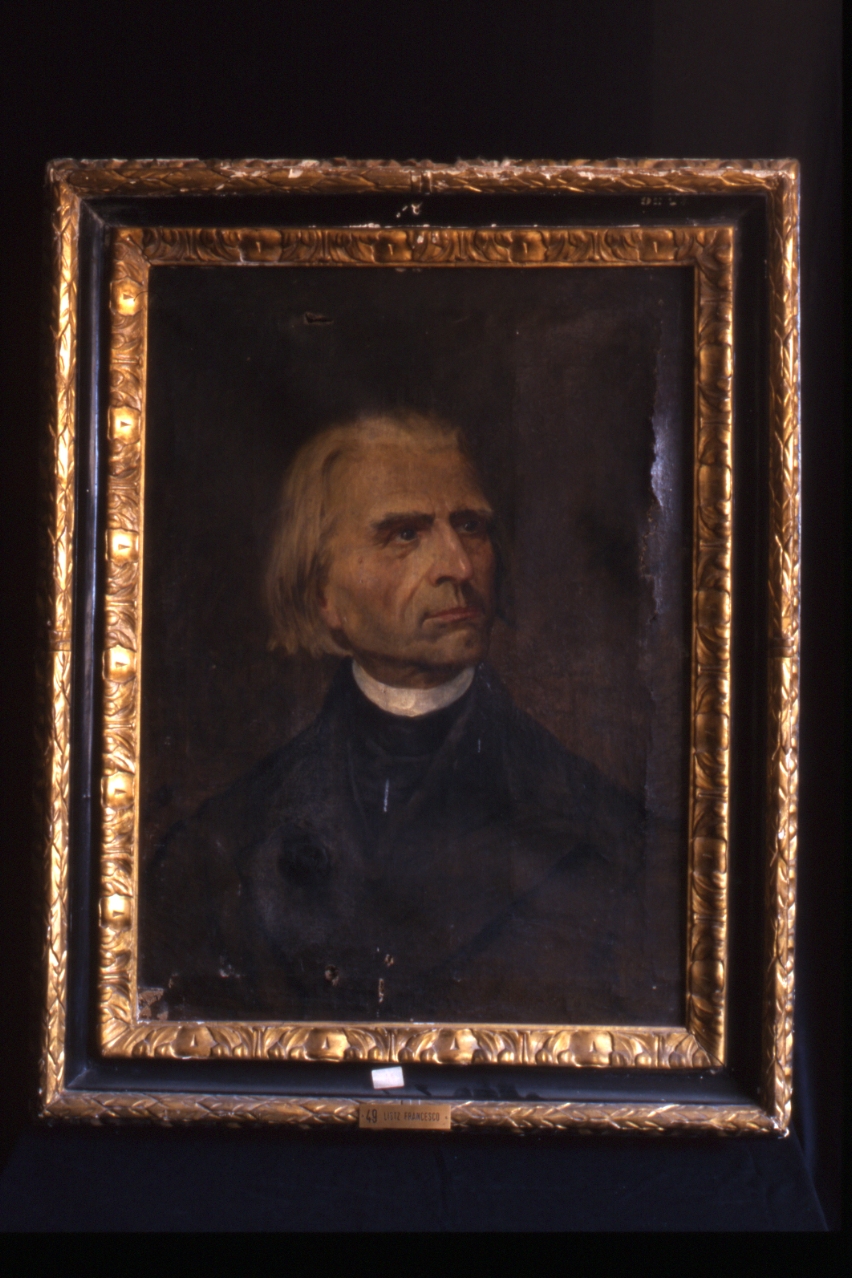 ritratto di Franz Liszt (dipinto) di Perricci Ignazio (ultimo quarto sec. XIX)